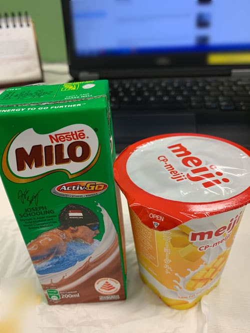 Milo and Yoghurt