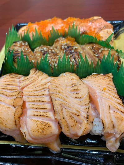 Sushi from Don Don Donki